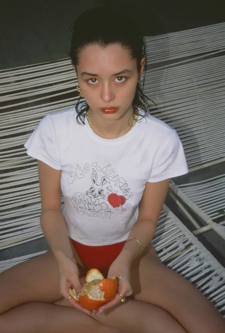 Online Bunny Tee - Red Heart Women Tees