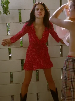Sale The Alexandra - Red Star Women Dresses
