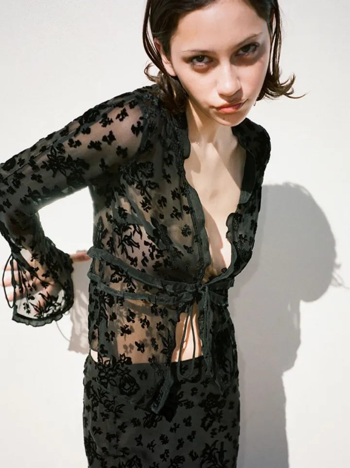 Flash Sale The Anais - Cosmos Devore Women Tops