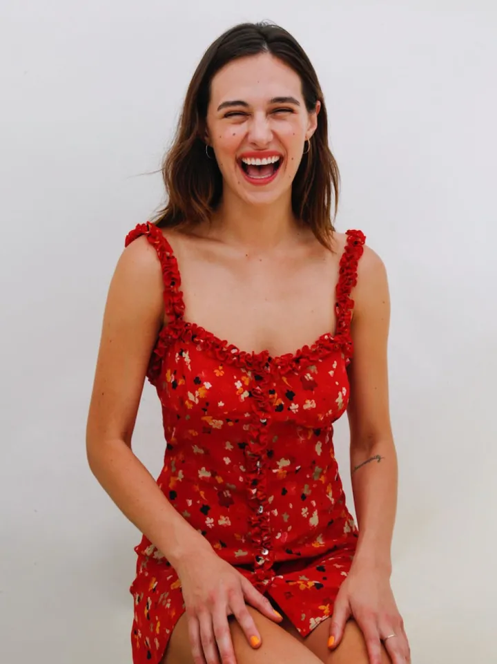 Shop The Julia - Rouge Fleur Women Dresses