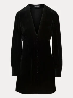 Shop The Leekley - Black Velvet Women Dresses