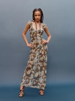 Hot The Lila - Blue Hydrangea Women Dresses