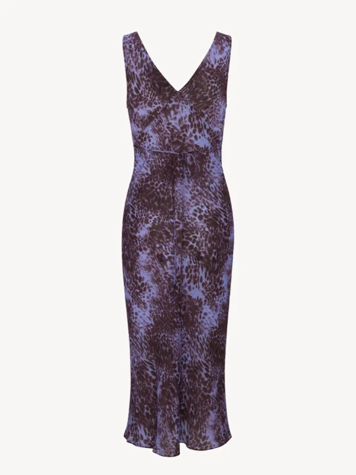 Fashion The Scarlet - Purple Leopard Women Dresses