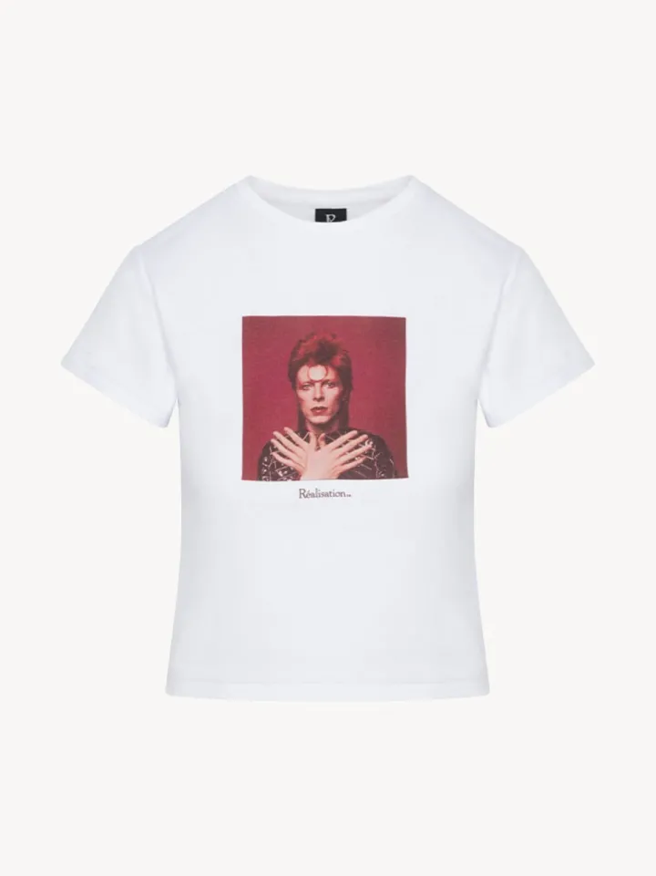 Flash Sale Watch That Man Baby Tee - White Women Tees