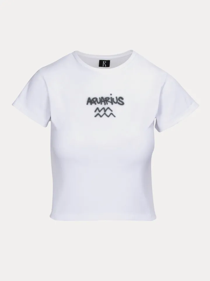 Store Zodiac Tee - Aquarius Women Tees