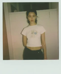 Cheap Bunny Tee - Blue Heart Women Tees