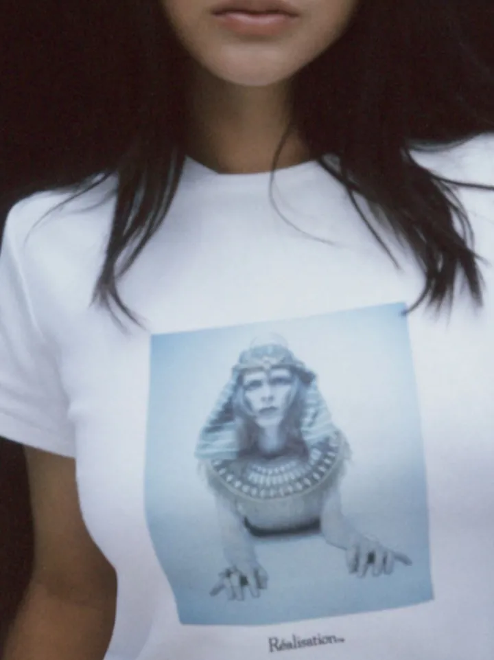 Clearance Hunky Dory Baby Tee - White Women Tees