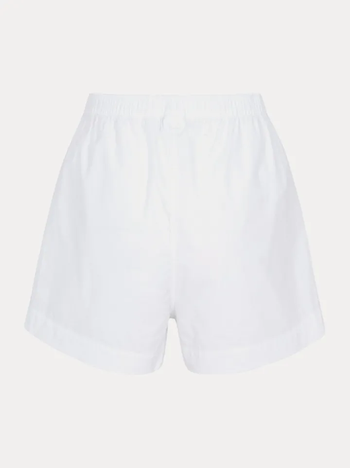 Hot Real Boxer Shorts - White Women Bottoms