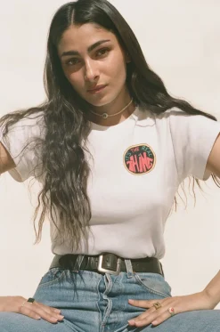 Flash Sale Real Thing Tee - White Women Tees