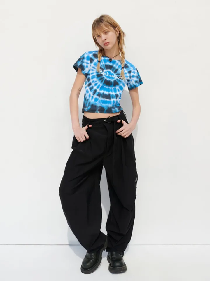 Discount Real Tie Dye Logo Tee - Lagoon Women Tees