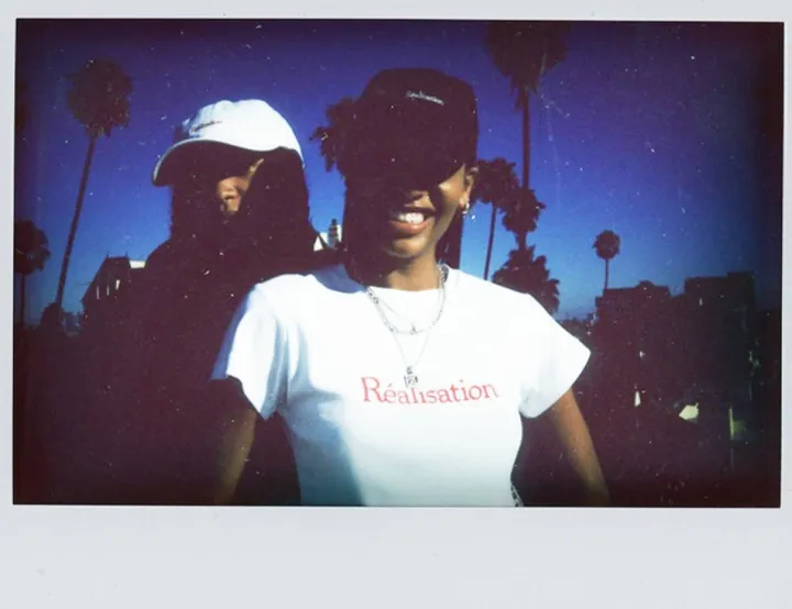Best Realisation Logo Tee - White Women Tees