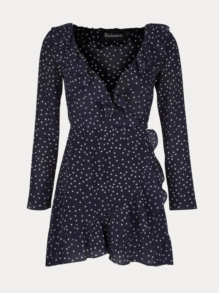 Best Sale The Alexandra - Navy Star Women Dresses
