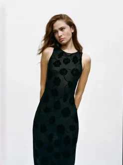 Store The Carla - Lily Devore Noir Women Dresses
