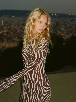 Cheap The Gia - Animal Women Dresses