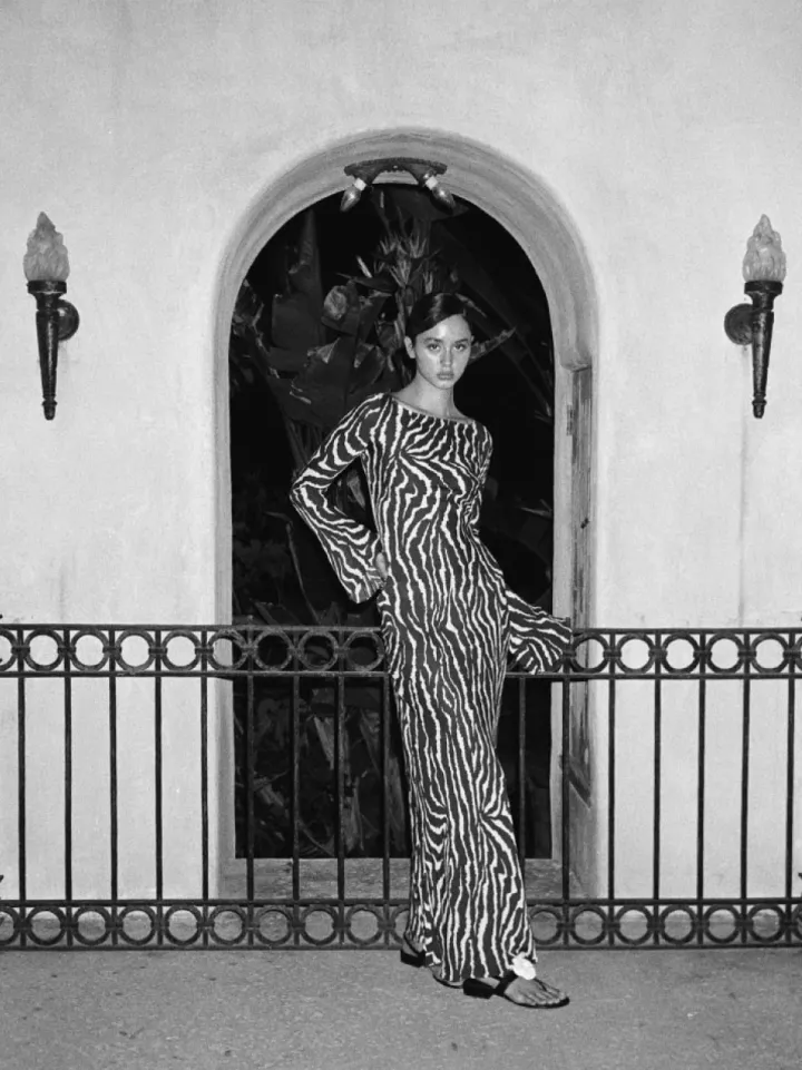 Cheap The Gia - Animal Women Dresses