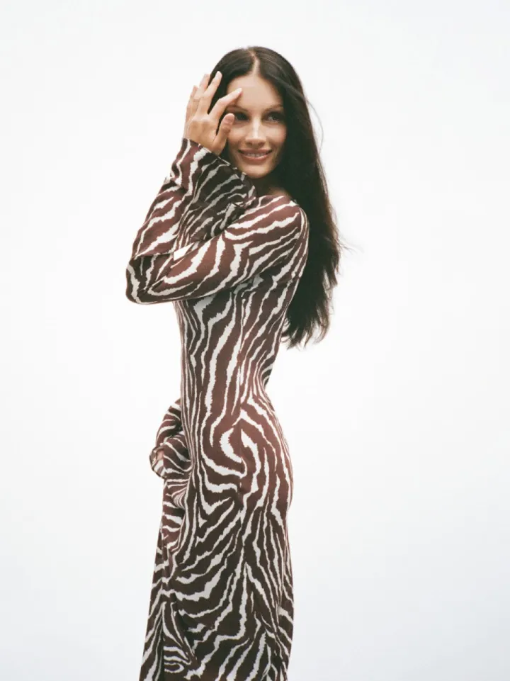 Cheap The Gia - Animal Women Dresses