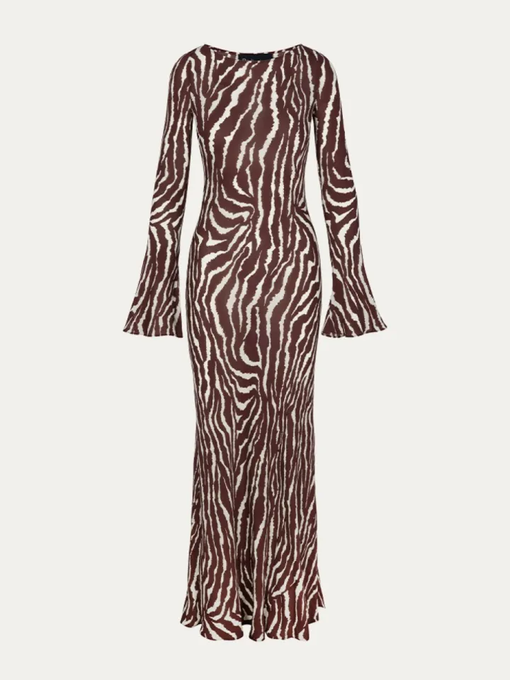 Cheap The Gia - Animal Women Dresses