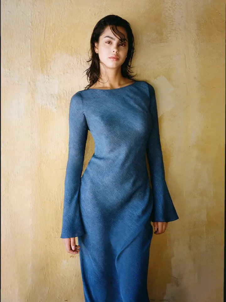 Flash Sale The Gia - Denim Women Dresses