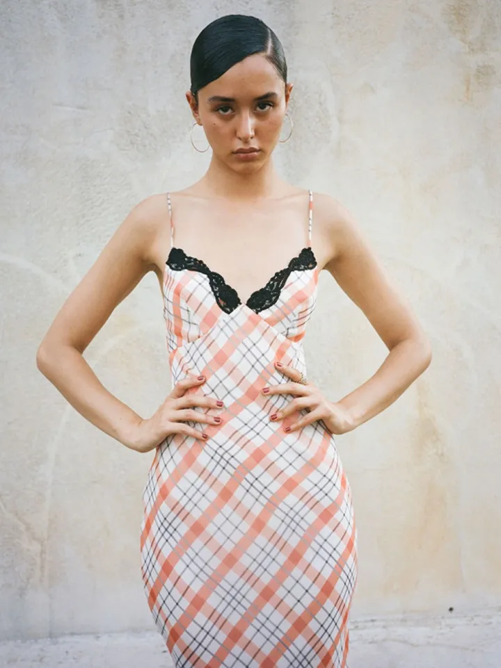 Store The Karlie - Summer Check Women Dresses